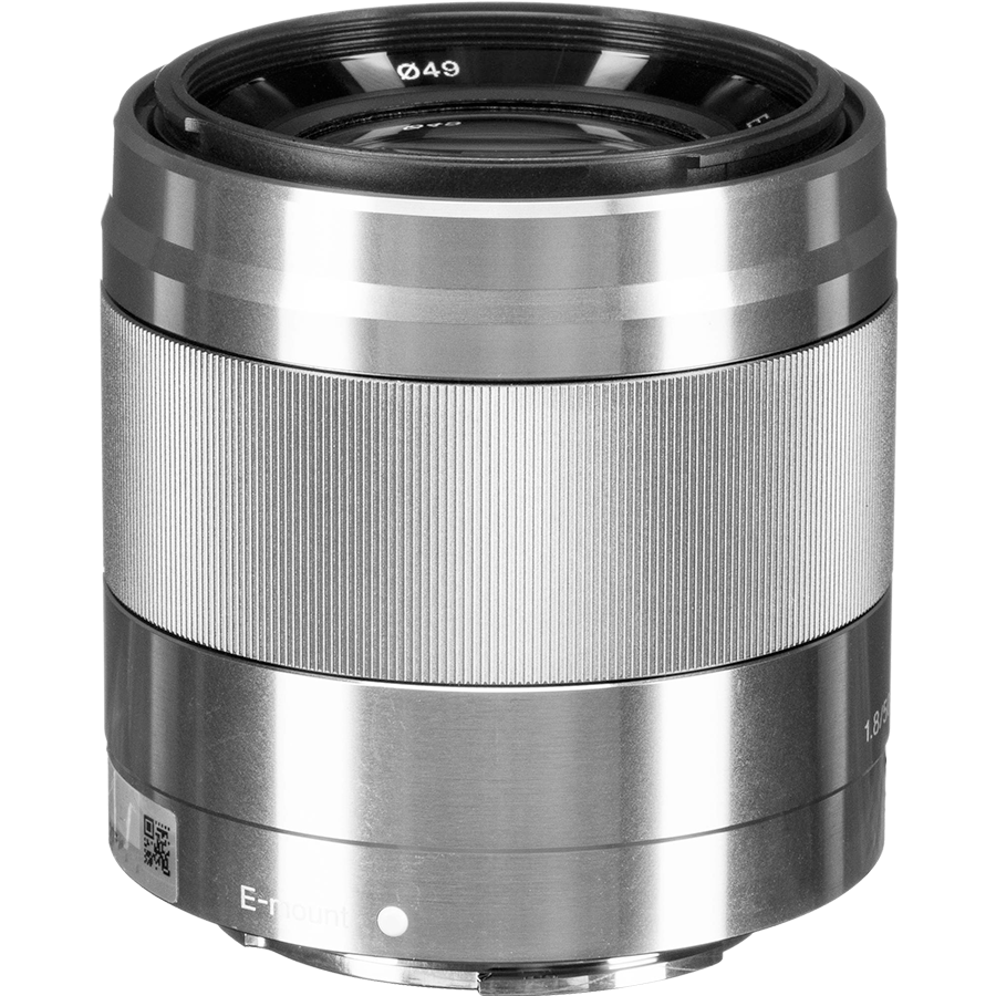 Sony E 50mm f/1.8 OSS Silver Lens