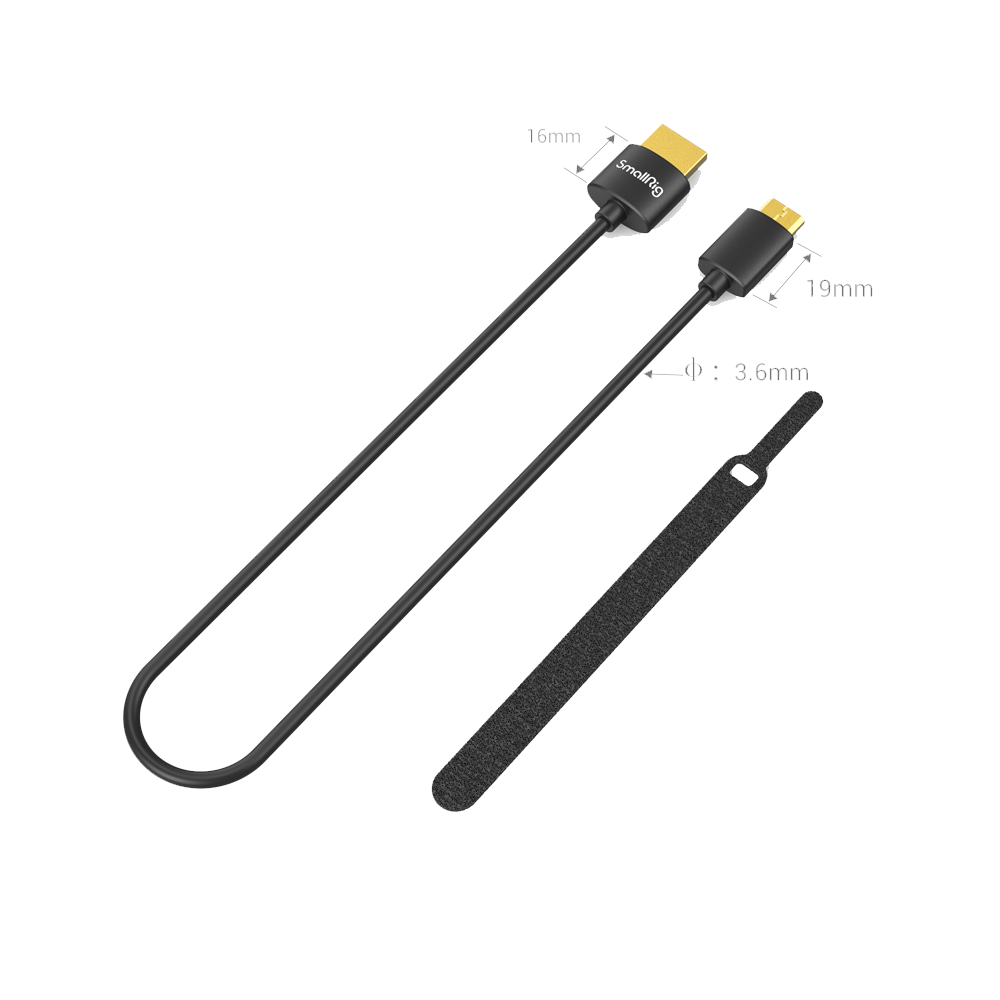 SmallRig Ultra Slim 4k HDMI Cable