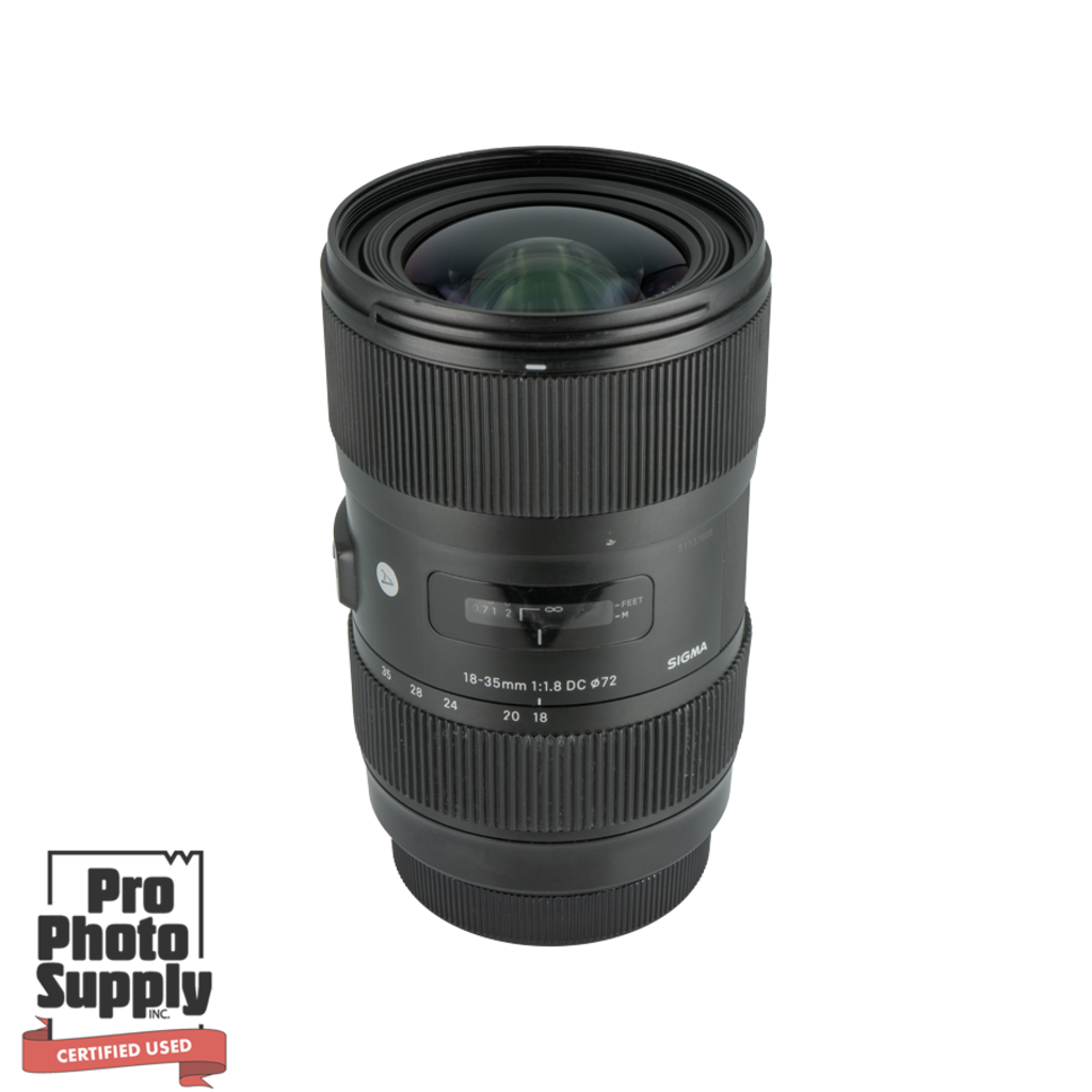 Sigma 18-35mm f/1.8 ART Lens for Canon EF-S Mount