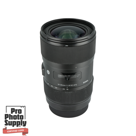 Sigma 18-35mm f/1.8 ART Lens for Canon EF-S Mount