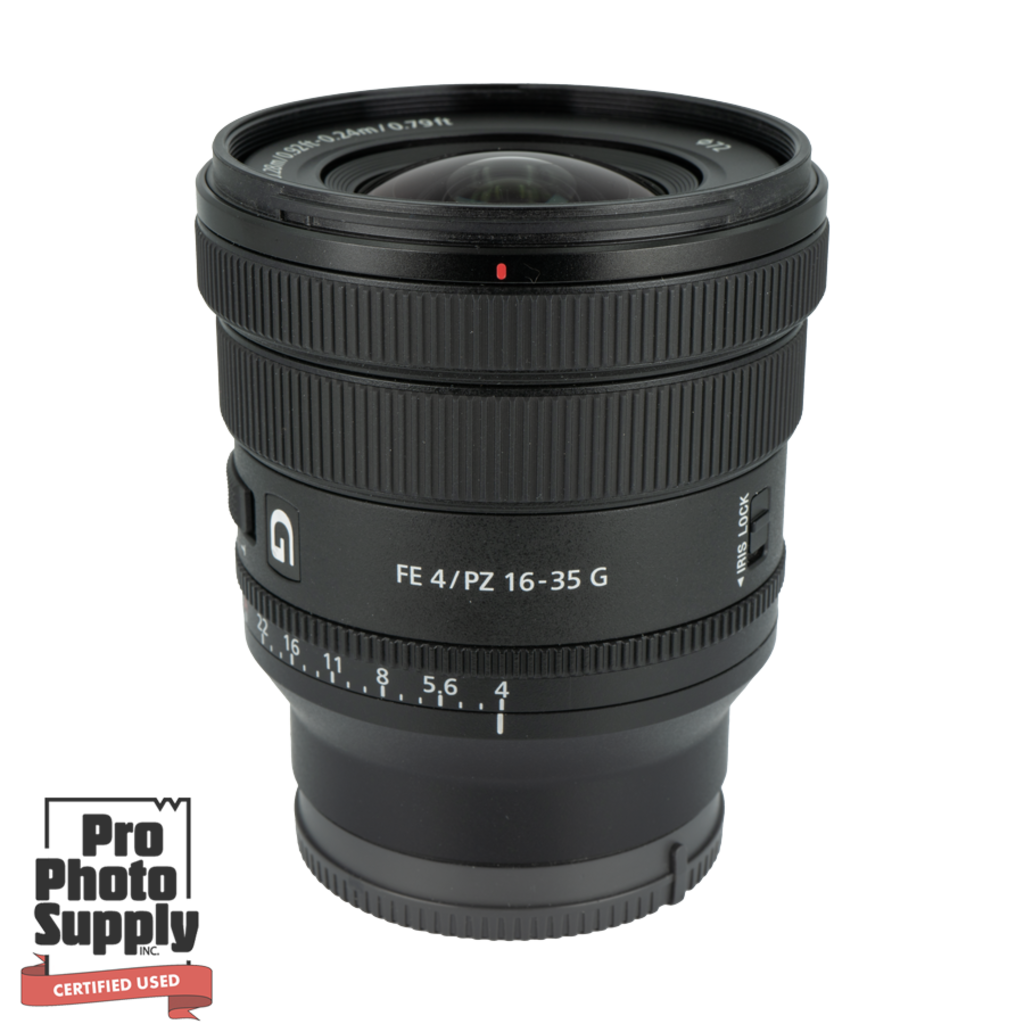 Sony FE PZ 16-35mm f/4 Lens