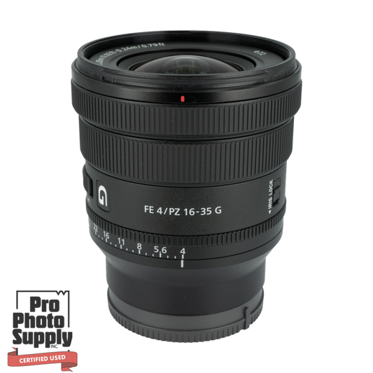 Sony FE PZ 16-35mm f/4 Lens