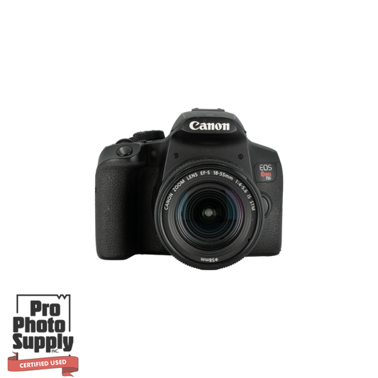 Canon EOS Rebel T8i Digital Camera with 18-55mm f/4-5.6 Lens