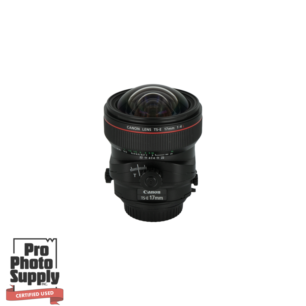 Canon EF TS-E 17mm f/4 Tilt-Shift DSLR Lens