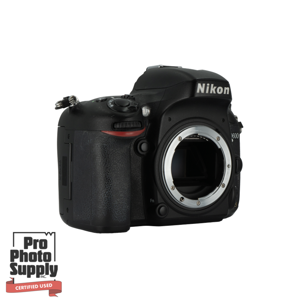 Nikon D600 FX DSLR Camera Body