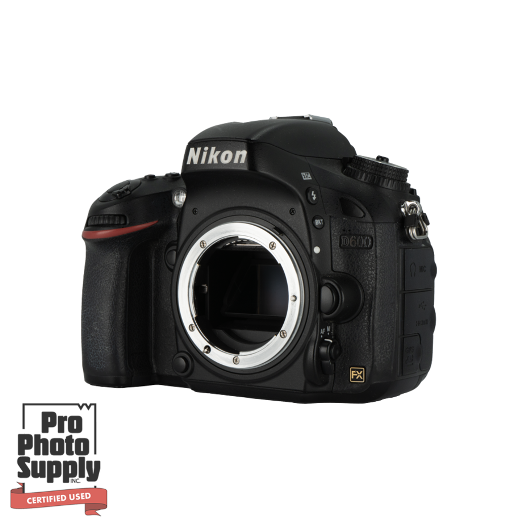 Nikon D600 FX DSLR Camera Body