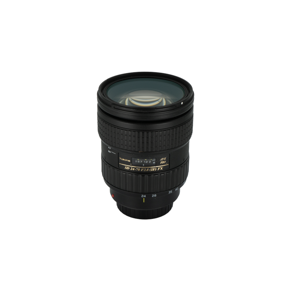 Tokina SD 24-70mm f/2.8 (IF) FX AT-x pro full frame DSLR lens