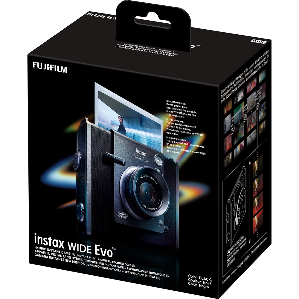 Fujifilm Instax Wide EVO EX D Camera - Black