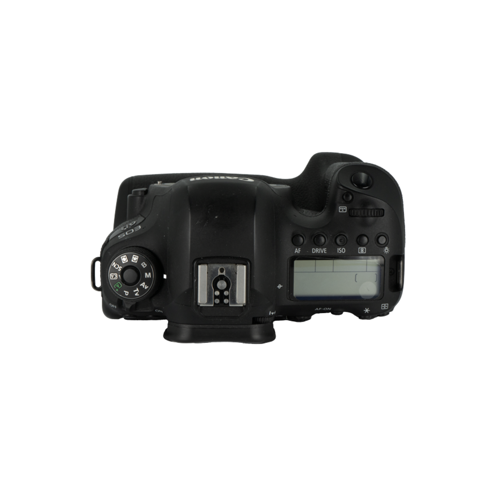 Canon 6D mk ii DSLR camera with battery grip.