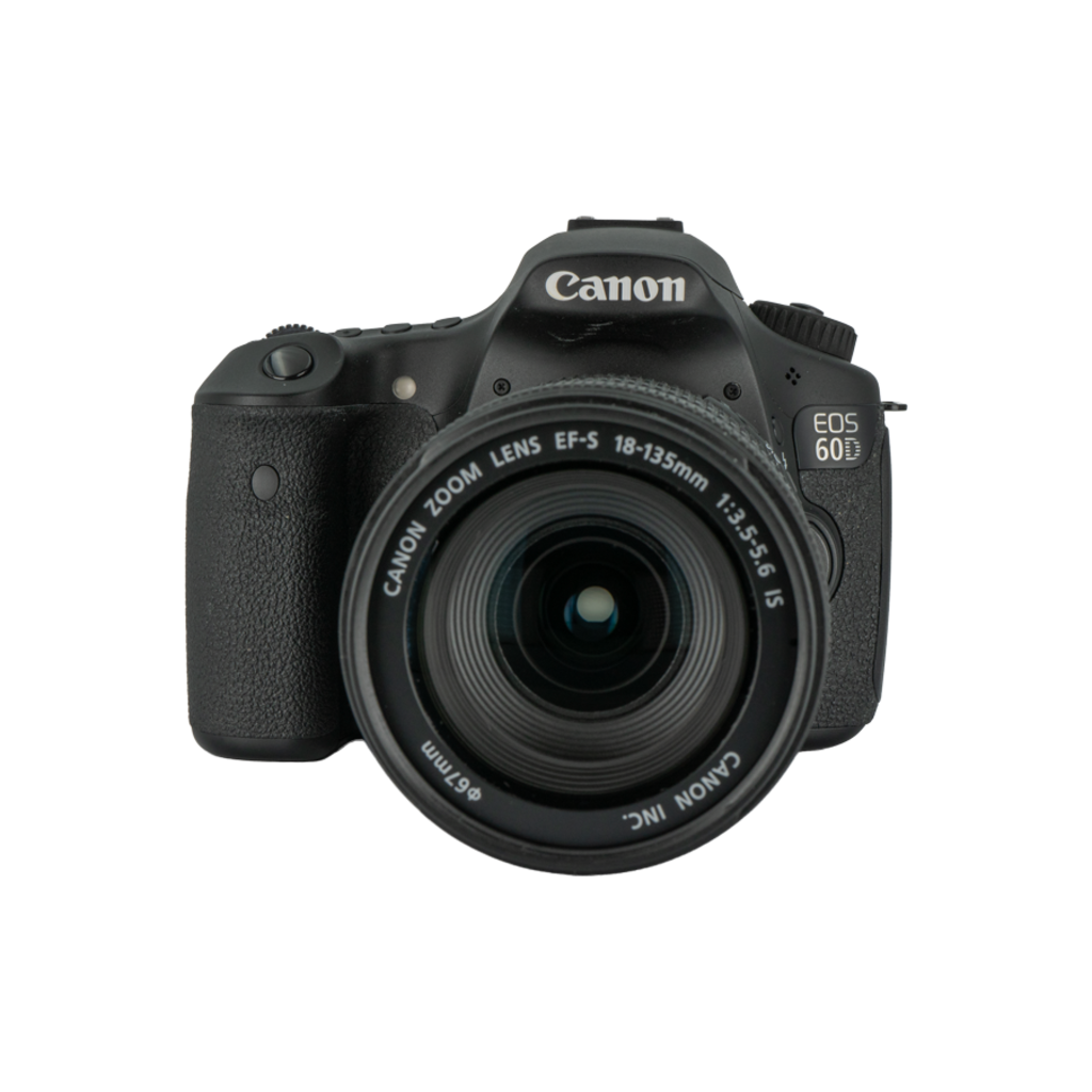 Canon EOS 60D DSLR with EF-S 18-135mm f/3.5-5.6 IS Lens