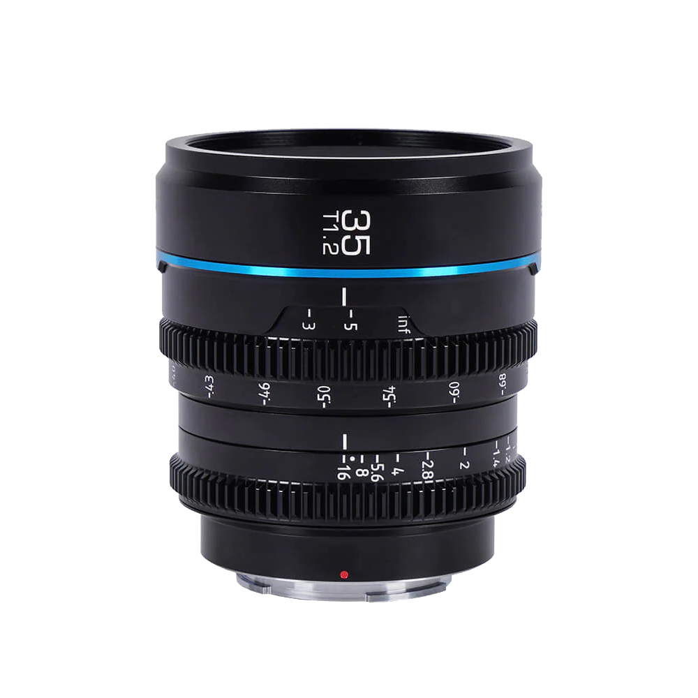 Sirui Nightwalker Series 35mm T1.2 S35 Manual Focus Cine Lens - Fujifilm X-Mount