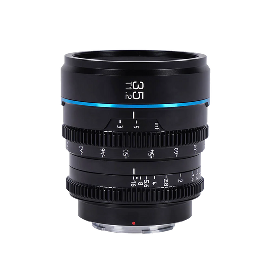 Sirui Nightwalker Series 35mm T1.2 S35 Manual Focus Cine Lens - Fujifilm X-Mount