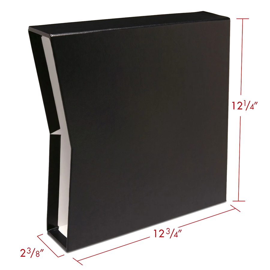 Printfile Binder/Slipcase Combination, 1.5" - Black