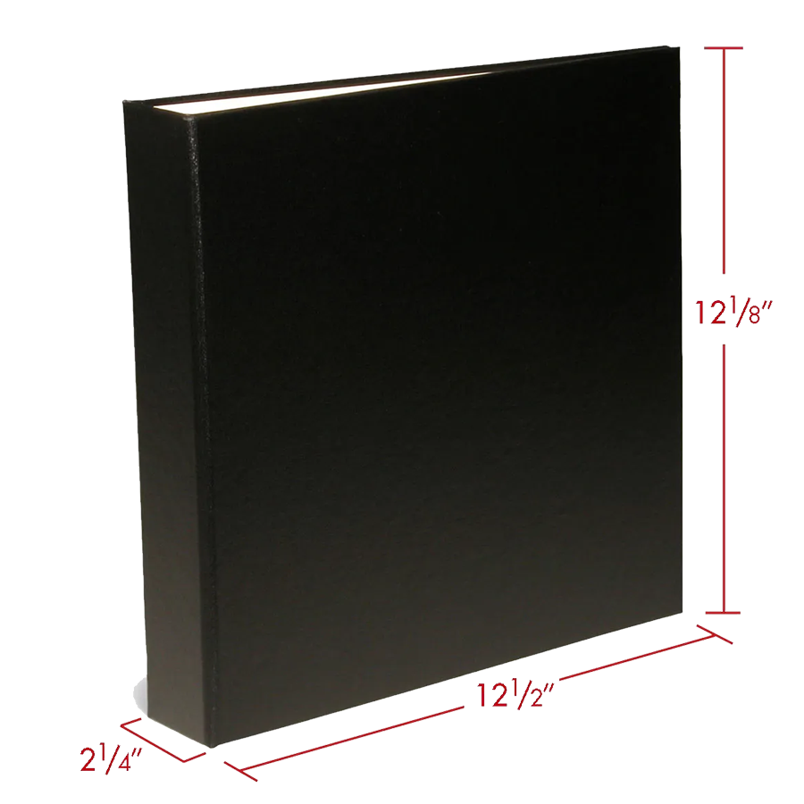 Printfile Binder/Slipcase Combination, 1.5" - Black