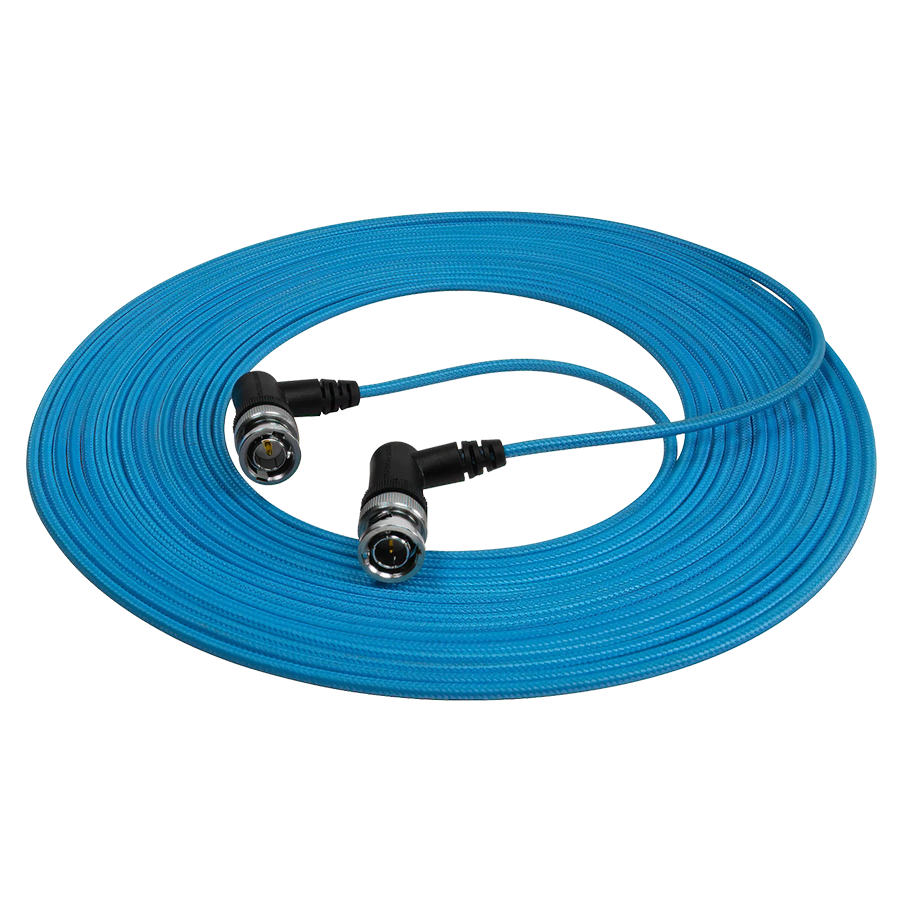 Kondor Blue Ultra Thin 6G SDI Video Cable Right Angle BNC