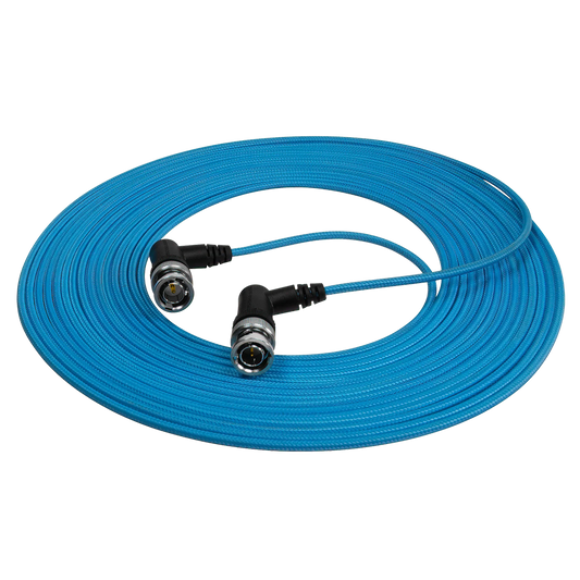 Kondor Blue Ultra Thin 6G SDI Video Cable Right Angle BNC