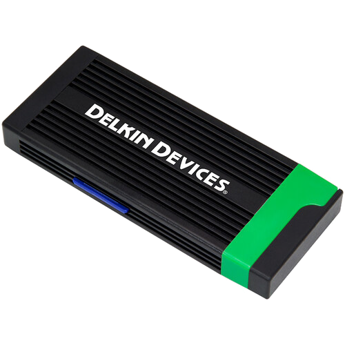 Delkin USB 3.2 CFexpress™ Type B & SD UHS-II Card Reader