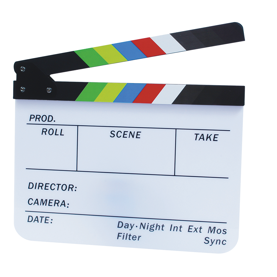 Dotline Clapboard Film Slate