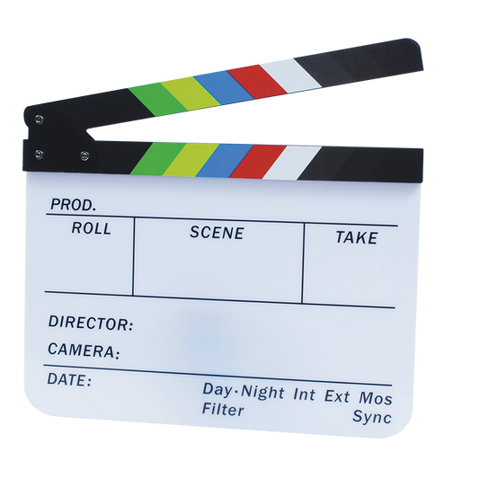 Dotline Clapboard Film Slate