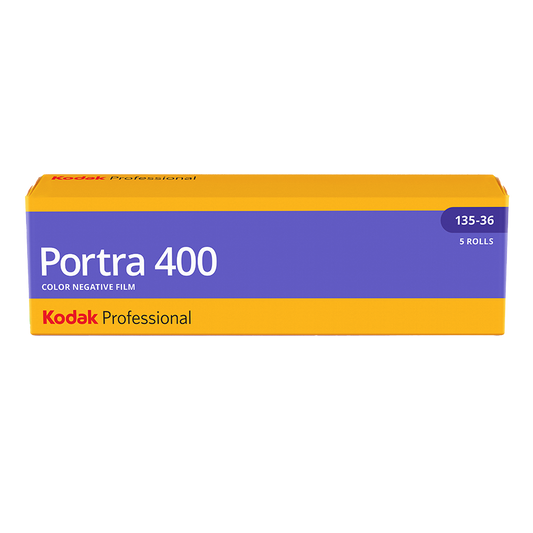 Kodak Professional Portra 400 Color Negative 35mm Film, 36 Exposures, 5-Pack