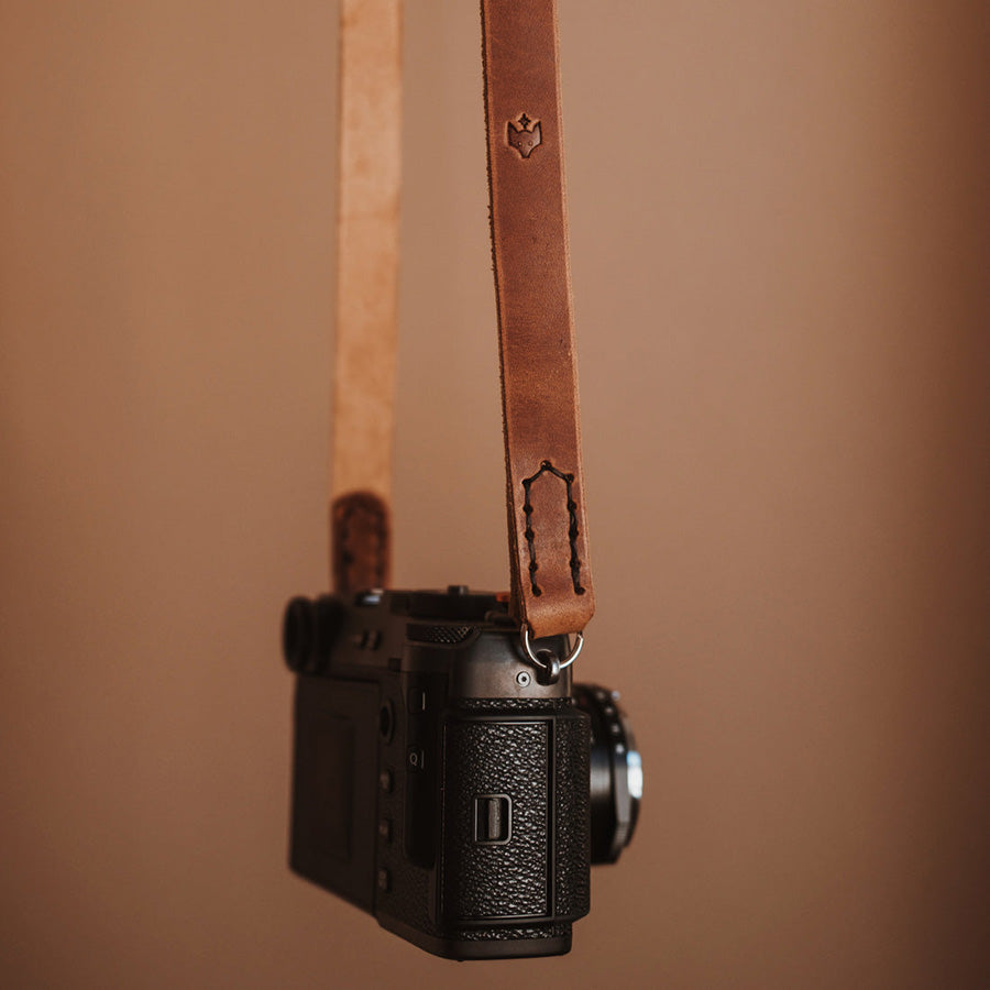 Clever Supply Co Leather Camera Strap