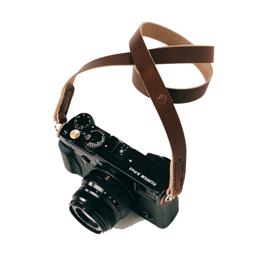 Clever Supply Co Leather Camera Strap