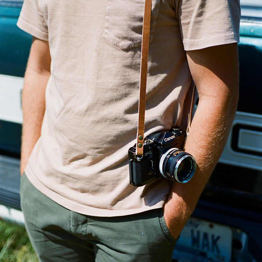 Clever Supply Co Original "Skinny" Riveted Camera Strap