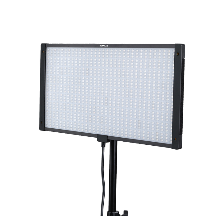 Nanlite PavoSlim 120C 2x1 RGBW LED Panel Light with Softbox & Eggcrate Kit