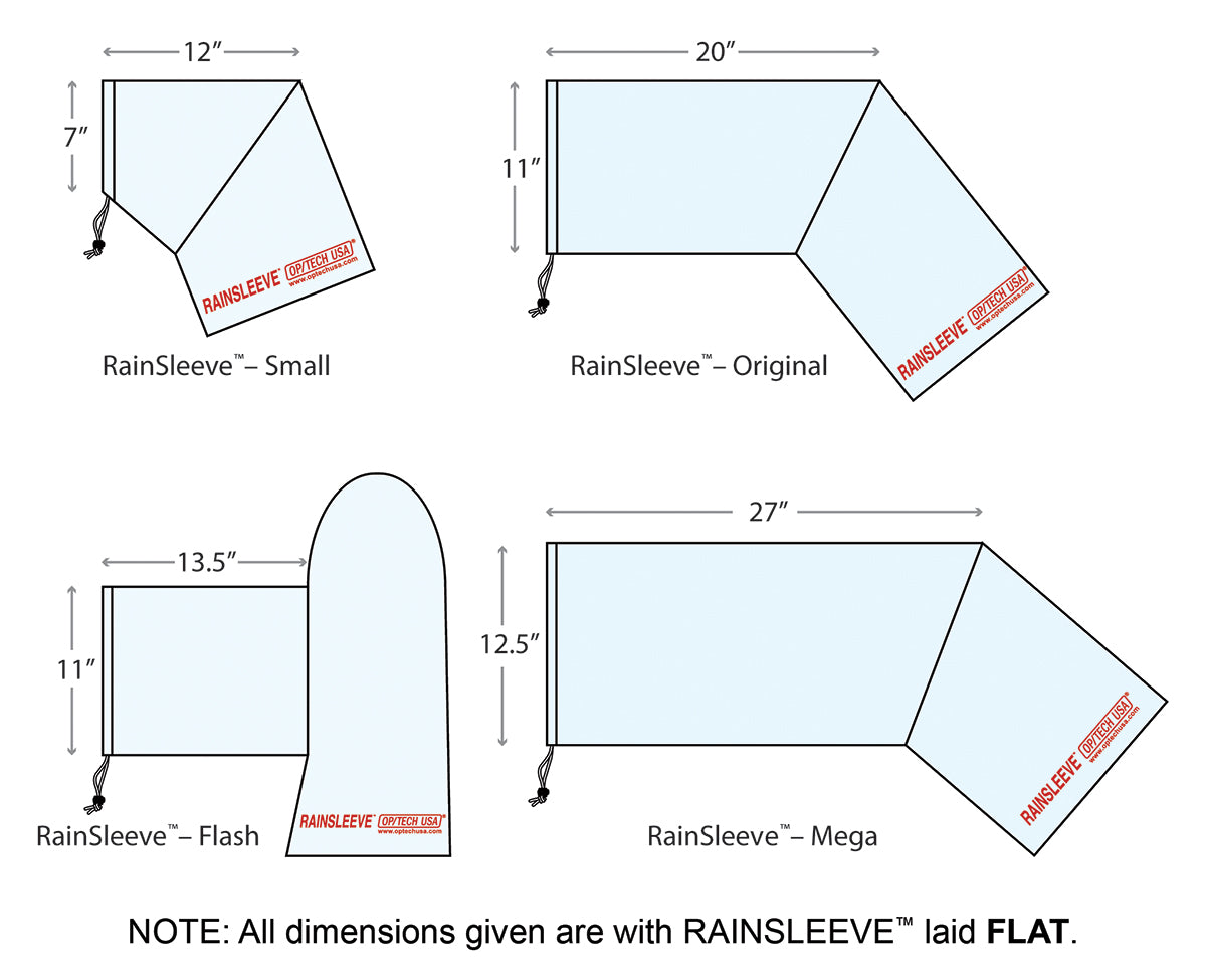 OP/TECH USA Rainsleeve 18" Original (Pack of 2)