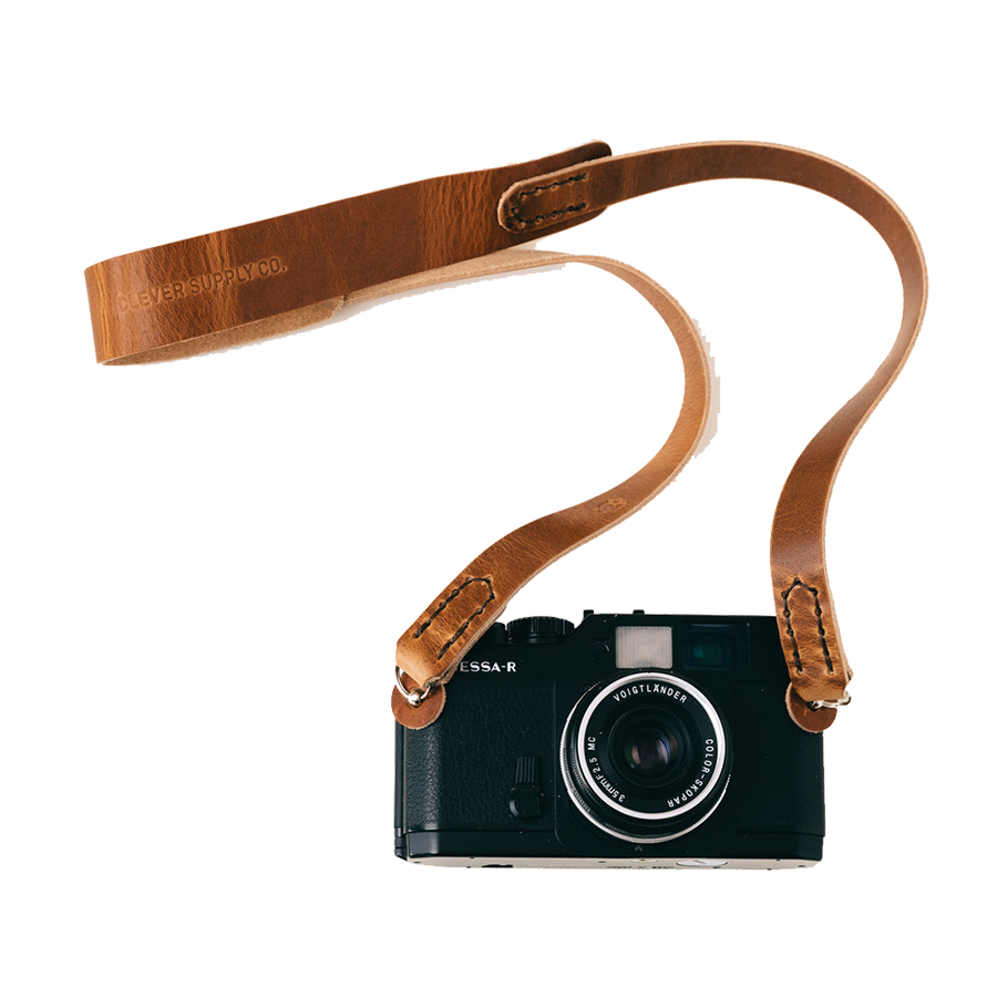 Clever Supply Co Traditional Riveted Camera Strap