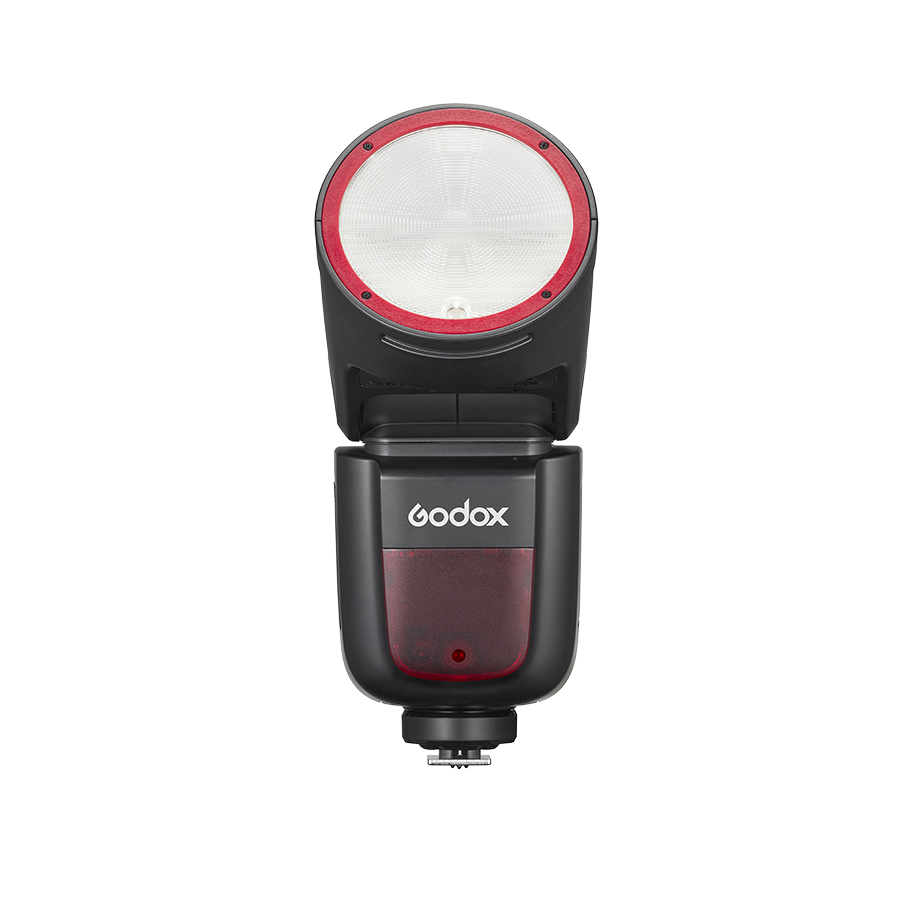 Godox V1 On Camera Flash - Red Ring Edition