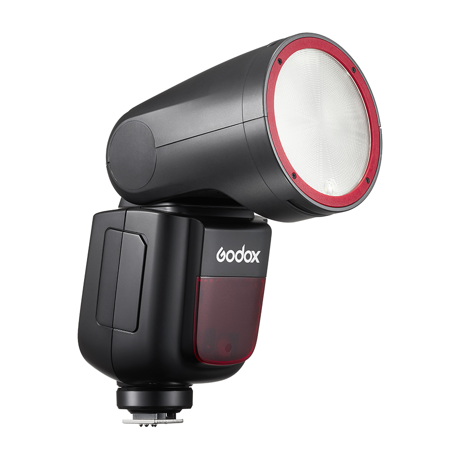 Godox V1 On Camera Flash - Red Ring Edition