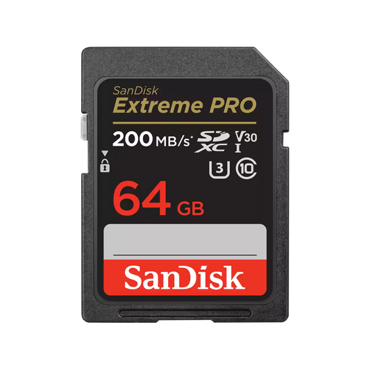 OPEN BOX - Sandisk Extreme Pro SDXC UHS-I Memory Card - 64GB