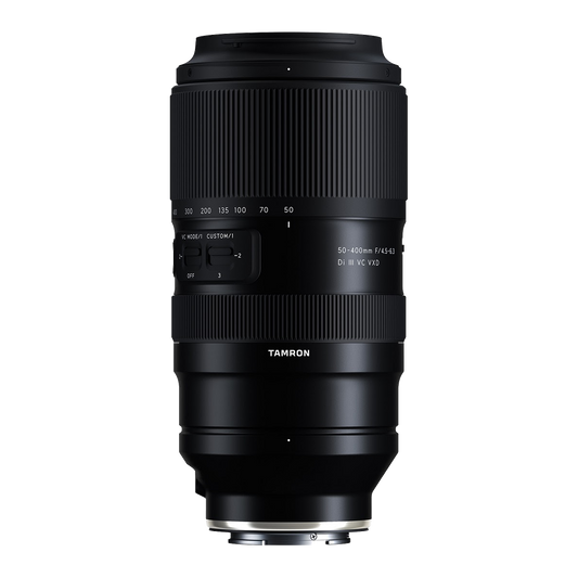 OPEN BOX - Tamron 50-400mm f/4.5-6.3 Di III VC VXD Lens - Nikon Z Mount