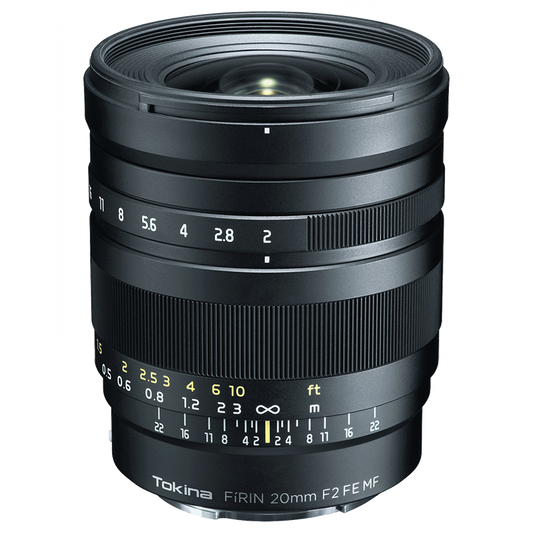 Tokina Firin Mf 20mm f/2 Fx Lens -  Sony-E