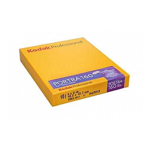 Kodak Professional Portra 160 Color Negative 4 x 5" Sheet Film, 10 Sheets