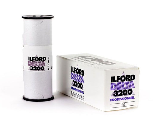 Ilford Delta 3200 Professional Black & White Negative 120 Format Film