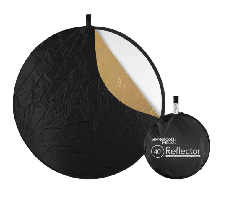 Westcott Basics 5-In-1 40" Reflector, with Gold