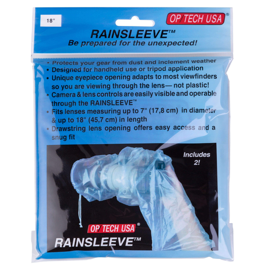 OP/TECH USA Rainsleeve 18" Original (Pack of 2)