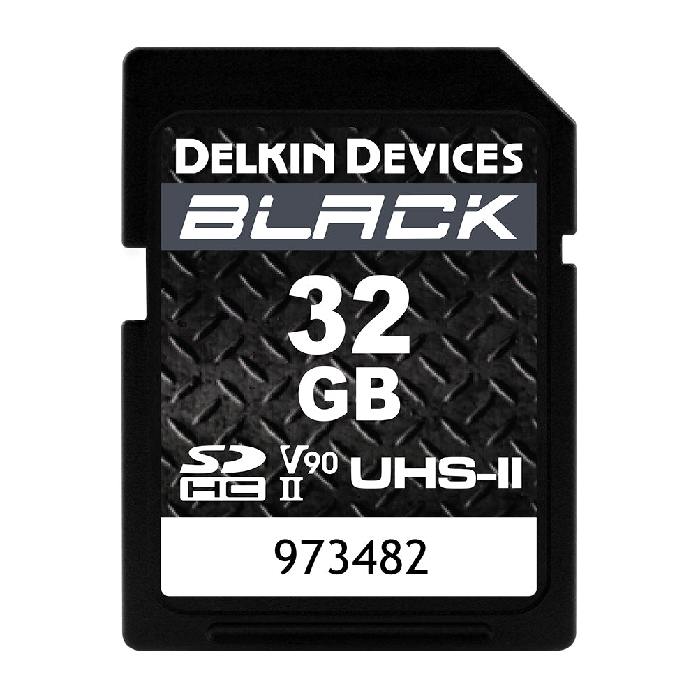 Delkin BLACK UHS-II Rugged SD Cards