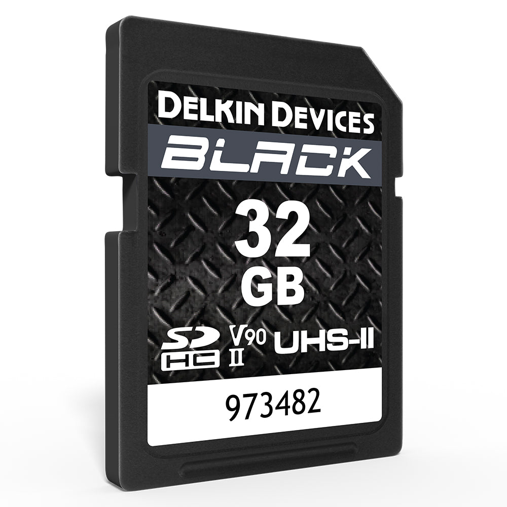 Delkin BLACK UHS-II Rugged SD Cards