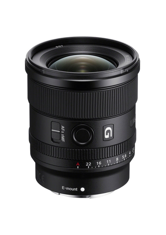 Sony FE 20mm f/1.8 G Lens