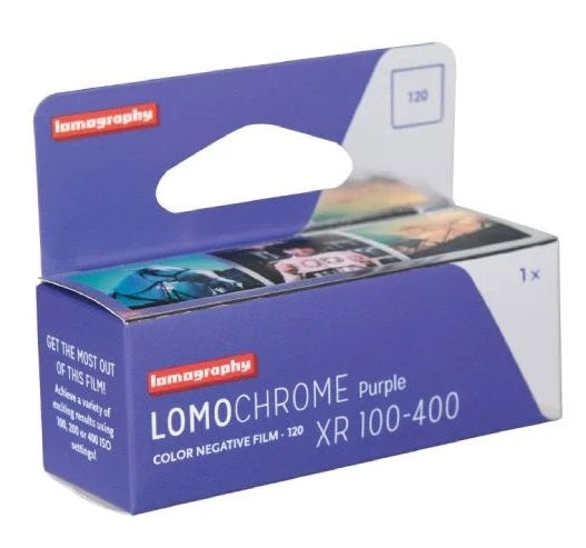 Lomography Lomochrome Purple 100-400 Color Negative 120 Format Film