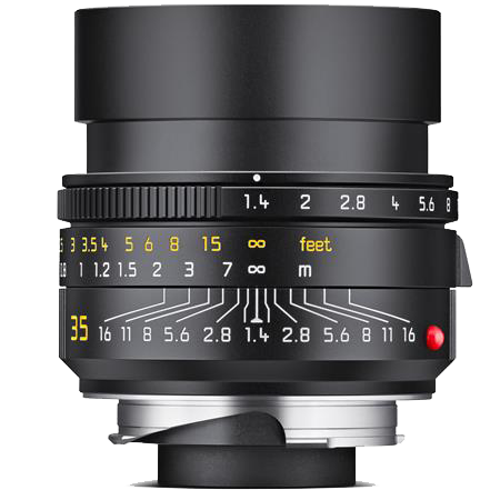 Leica Summilux-M 35mm f/1.4 ASPH Lens - Black