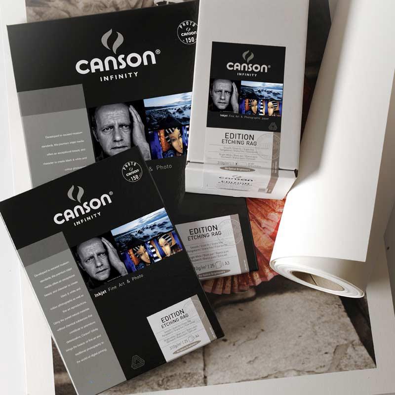 Canson Infinity Edition Etching Rag Roll Paper 310gsm