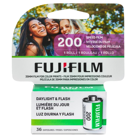 Fujifilm Fujicolor 200 Color Negative 35mm Film, 36 Exposures